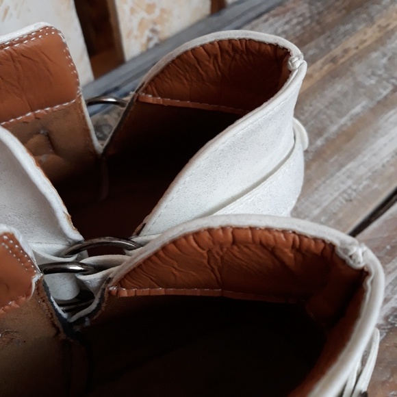 European boutique white Ankle booties - Picture 7 of 8